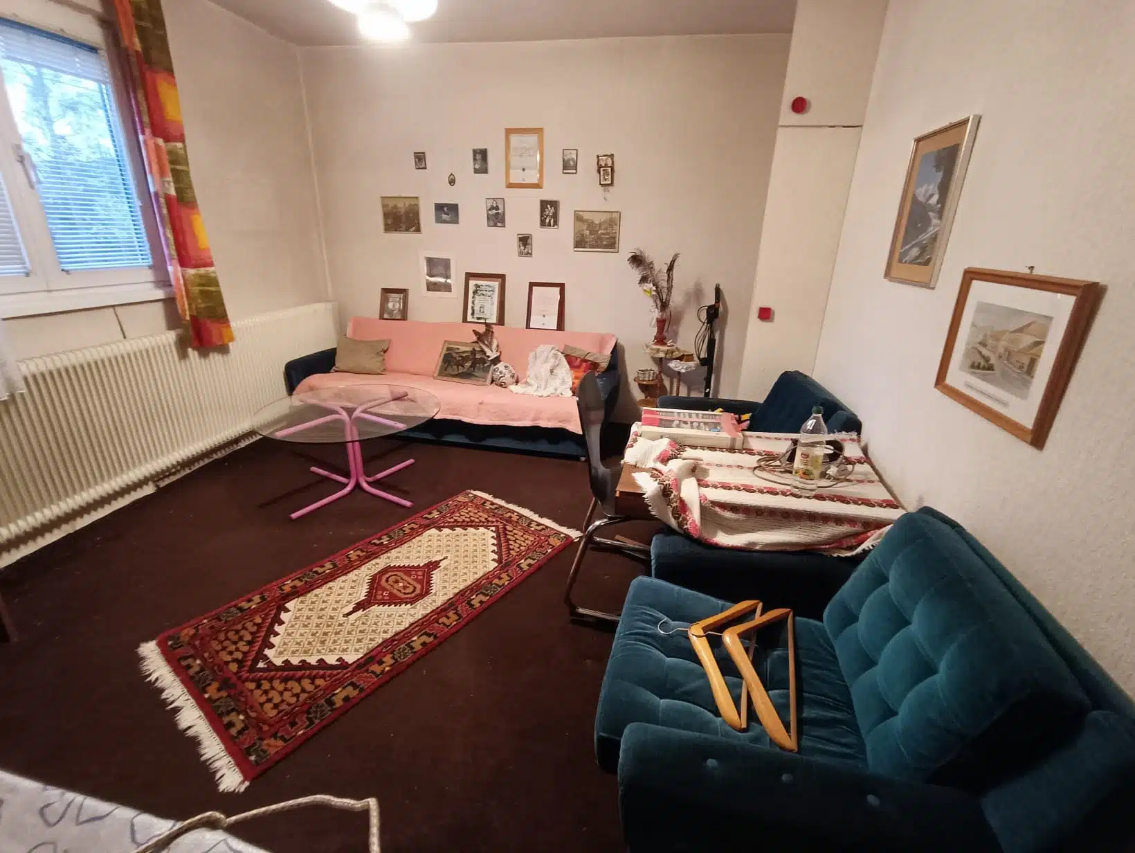 Vorheransicht der Räume – Zustand vor Beginn der Arbeiten