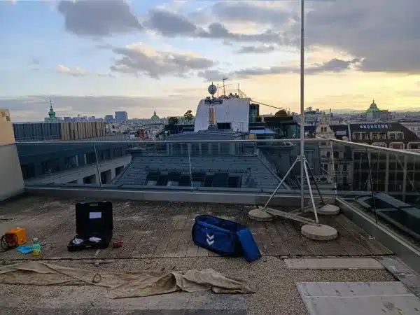 Nachher – freier Übergang an der Dachkante