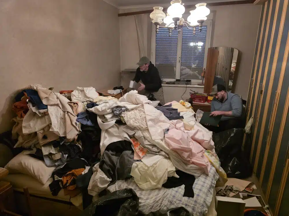 Entrümpelung in Kirchschlag in der Buckligen Welt (2860) – Team im Einsatz