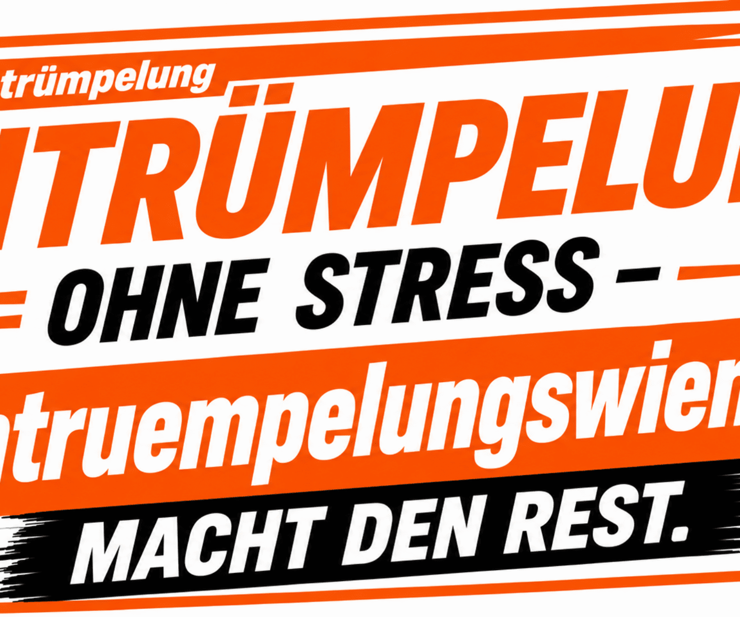 Fixpreis Teilräumung Wien Stundenpreis 24h